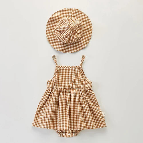 Conjunto com Chapéu Infantil Veraneio