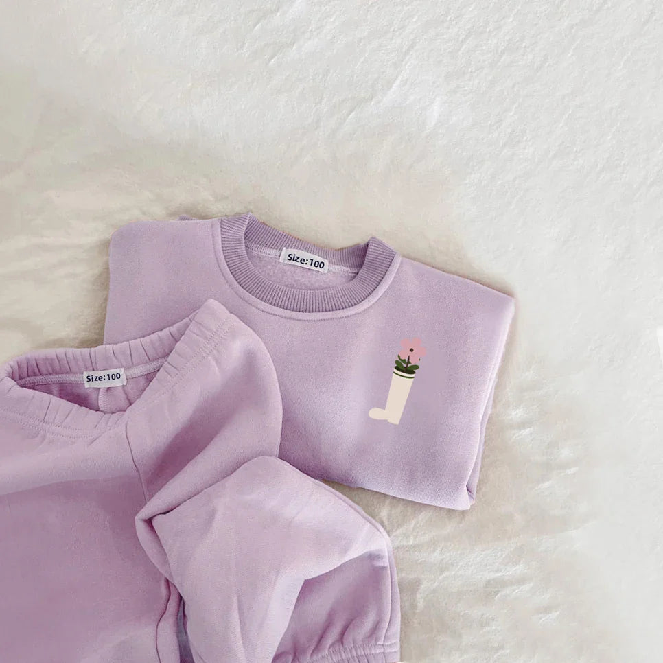 Conjunto de Moletom Bebê Amber