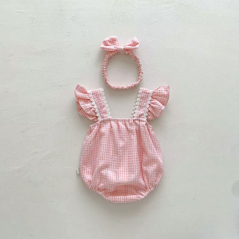 Macacão Bebê Bordado Gaia