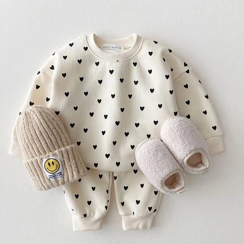 Conjunto de Moletom Bebê MyHeart
