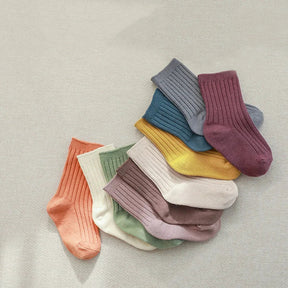 Kit de Meias Bebê Rainbow