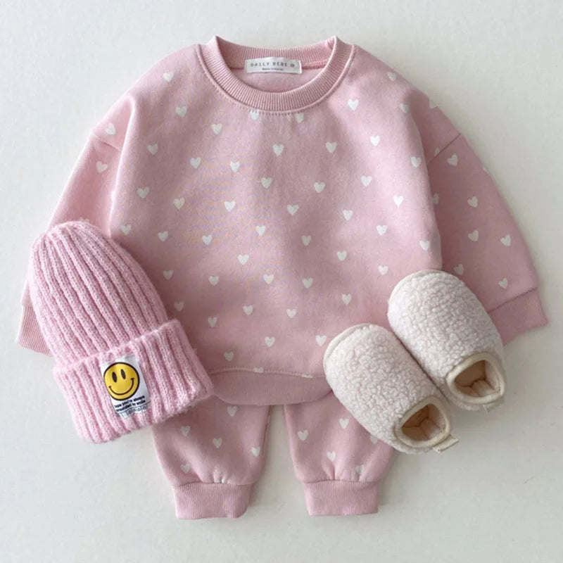 Conjunto de Moletom Bebê MyHeart