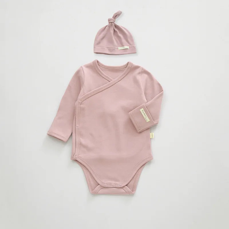 Conjunto Body e Touca Bebê Paguma