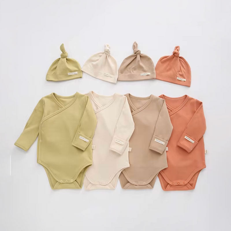 Conjunto Body e Touca Bebê Paguma