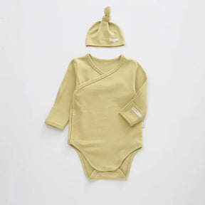 Conjunto Body e Touca Bebê Paguma