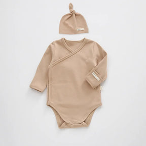 Conjunto Body e Touca Bebê Paguma