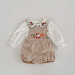 Conjunto Bordado Bebê Mush