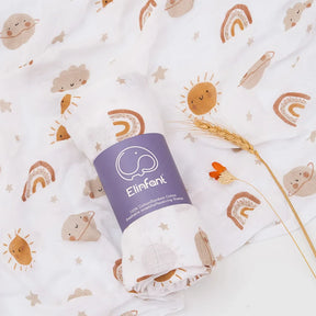 Manta de Algodão Estampada para Bebê Liz