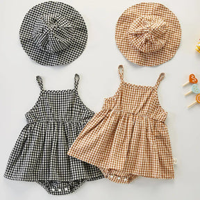 Conjunto com Chapéu Infantil Veraneio