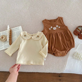 Conjunto Bordado Bebê Baby Bear