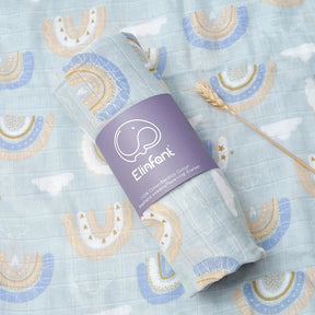 Manta de Algodão Estampada para Bebê Liz