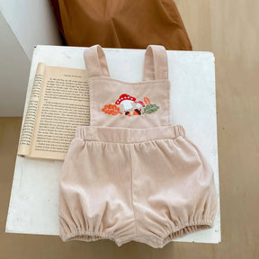 Conjunto Bordado Bebê Mush