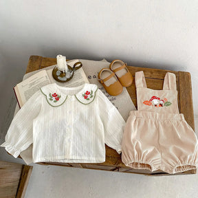 Conjunto Bordado Bebê Mush