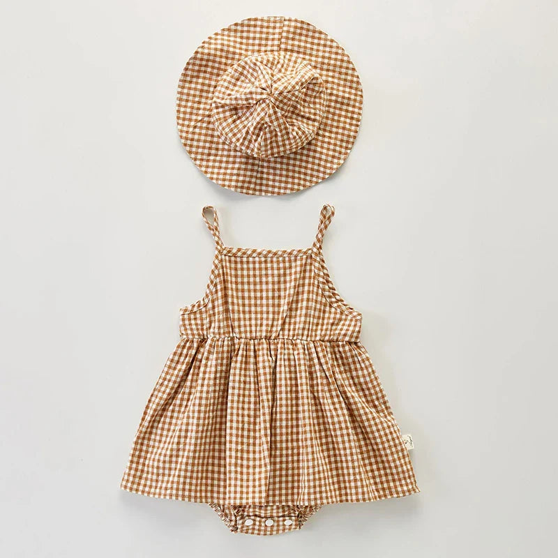 Conjunto com Chapéu Infantil Veraneio