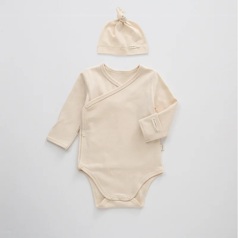Conjunto Body e Touca Bebê Paguma