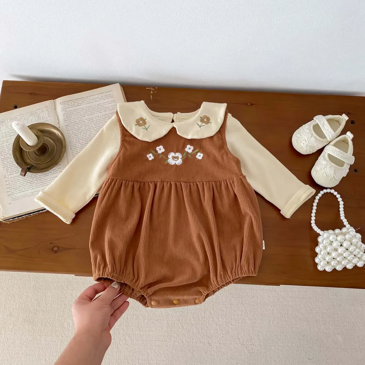 Conjunto Bordado Bebê Baby Bear