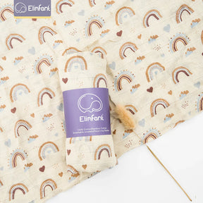Manta de Algodão Estampada para Bebê Liz
