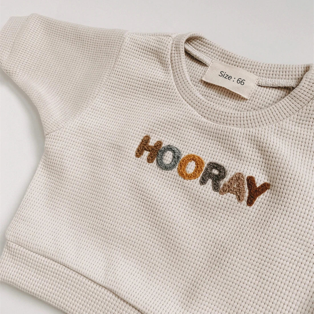Conjunto de Moletom Bebê Hooray