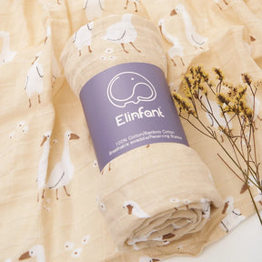 Manta de Algodão Estampada para Bebê Liz