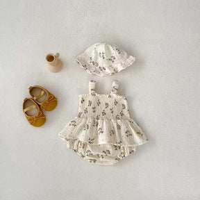 Body Bebê com Chapéu Tiny