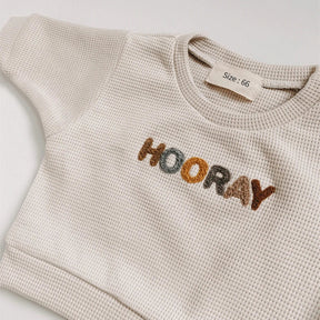 Conjunto de Moletom Bebê Hooray