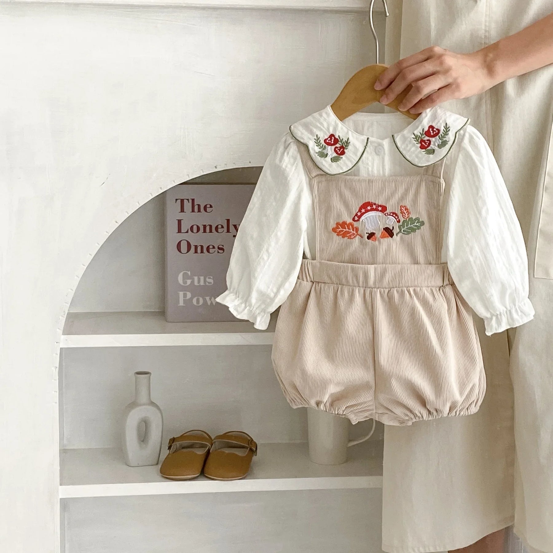 Conjunto Bordado Bebê Mush