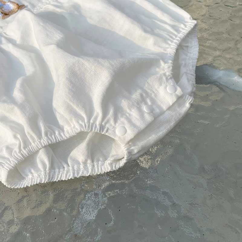 Body Bebê Bordado Coelito