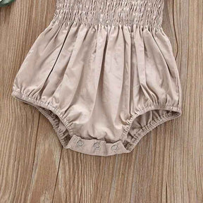 Body Bebê com Faixa de Cabelo Íris